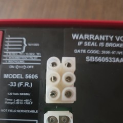 FIREYE Veri-flame SB560533AA Primary Safety Control, FOR PARTS/ REPAIR