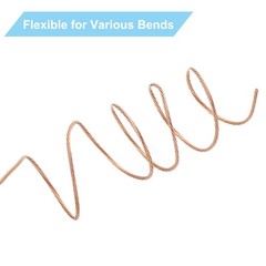 Bare Copper Ground Wire 18 Gauge 50 Feet Solid Braided Copper Cables