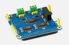 2 Channel Isolated CAN Expansion HAT MCP2515 SN65HVD230 Onboard Circuit