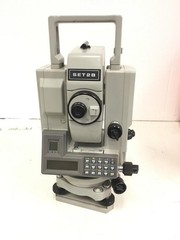 Sokkia SET2BII D20850 Total Station Electronic Distance Meter w/ Case, WORKING