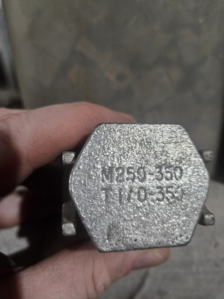 THREE M-250-350 T 1/0-350 Tin Plated Split Bolt Connector