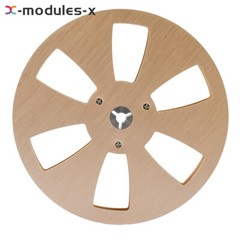7 Inch Empty Reel 6 Hole Open Reel Sound Tape Reel Opening Machine Part New