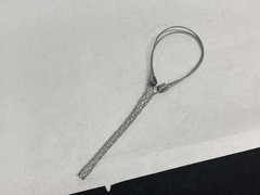 NEW OLD STOCK Unbranded 10” Long 7/8” Diameter 2 Hook Eyes Steel Mesh Cord Grip