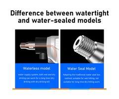 Electric Diamond Drill Bit Mixer Concrete Drilling Machine Dry/Wet Dual-Use