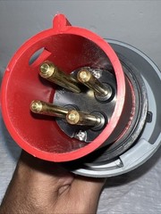 HUBBELL 430P7W-30A-30-7 1/2HP 480 Vac. With Appleton ARC3034BC Paired Used.