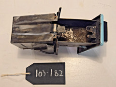 Ashtray with bracket and mounting screws 1967-1972 Ford trucks
