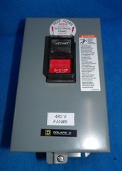 Square D 2510MBA2 Ser. C Nema M-0 Manual Starter + 1 Year Warranty