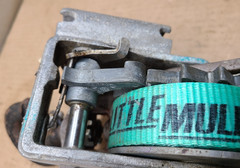 Little Mule Model 300 1,500 3,000 Pound Lineman’s Strap Ratcheting Hoist Double