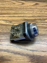 USED MARUYASU DENGYO MPDJ-1R STOP BUTTON / 41-10279 TOP IS BROKEN