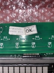 PECO B4465 / D-3704 Blue Display Board (Refurbished) Free Shipping