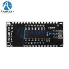 HT16K33 LED Display Module 4 Digit 7 Segment 0.56 inch Time Clock Module I2C
