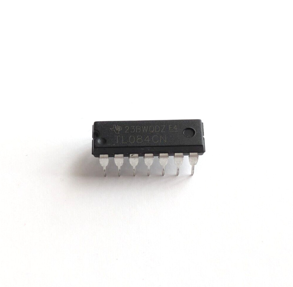 4 x TL084CN TL084 Quad High Slew Rate JFET-Input OP Amp