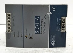 SOLA EMERSON SDN 20-24-100C POWER SUPPLY IN 100-240VAC/DC OUT 24-28 VDC 20A-0.2A
