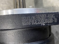 Eaton 26507-LBG E220316RR Gear pump New