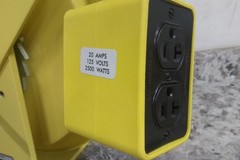 KH Industries RTBB3L-WDD520-J12K 50 Ft L 120VAC 12 AWG Extension Cord Reel
