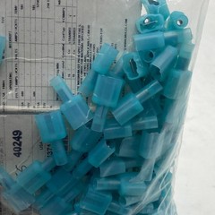 MOLEX Blue NYLON Insulated MALE Push On Terminal Connectors 16-14 PACK OF 355
