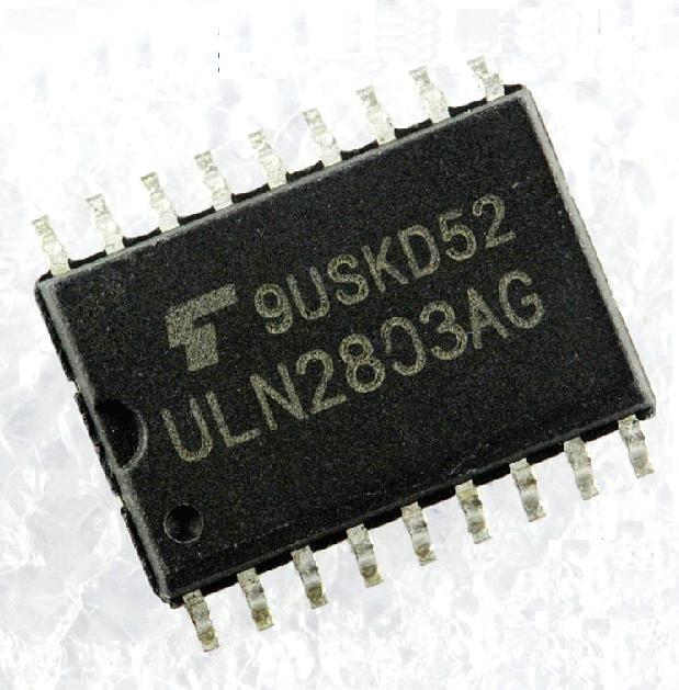 50PCS ULN2803 ULN2803AG SOP18 IC DARL TRANS ARRAY HV NEW GOOD QUALITY