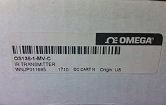 OMEGA ENGINEERING OS136A-1-MV-C, IR Sensor Transmitter New In Box