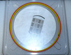 GDSI 250 NM W/10 NM CR Semiconductor Diced Silicon Wafer 14x23mm New