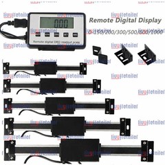 DRO Digital Readout Linear Scale Magnet Remote LCD Display CNC Milling Lathe