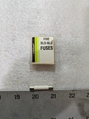 Littelfuse 326 Slo-Blo Fuse 3AB 1/8A 250V Pack of 10 Glass Electrical Industrial