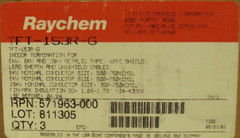 RAYCHEM INDOOR TERMINATION FOR WIRE SHIELF P/N: TFT-153R-G BOX OF 3 KITS