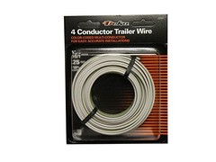 4-Wire Bonded Parallel – White/Brown/Green/Yellow – 25 Feet