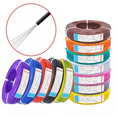 16~30AWG UL1007 Electrical PVC Cable Equipment Wire AWM Copper Tinned 80°C 300V