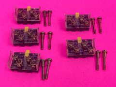 Allen-Bradley 800T-XA Series D Shallow Contact Block 1NO/1NC 600VAC [Lot of 5]