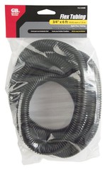 Gardner Bender FLX-3406B Black Corrugated Polyethylene Flex Tubing 3/4 in.x6 ft.