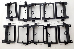 Lot of 10 Arlington LVN1 Nail On Low Voltage Mounting Brackets New Construction