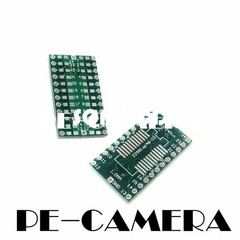 10PCS SOP24 SSOP24 TSSOP24 to DIP24 PCB SMD DIP/Adapter plate Pitch 1.0mm