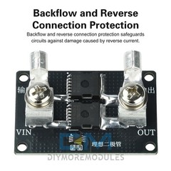 40A 65A 100A No Voltage Limit Anti Backflow Ideal Diode Module fr Solar Charging