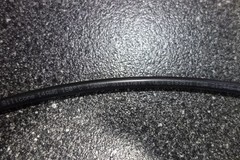 NEON GTO WIRE, BLACK High Voltage SILICONE Cable for Neon Transformer 10′