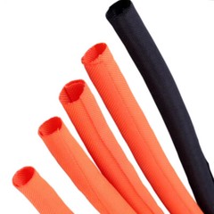 Φ5mm-Φ60mm Self-Closing Expandable Braided Sleeve Wrap Wire Cable Protect Sheath