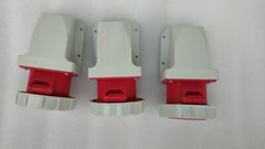 ASLO ELECTRIC ASTI242 32A 400V AC 50-60Hz 3P+T IP67 6H FEMALE PLUG LOT OF 3