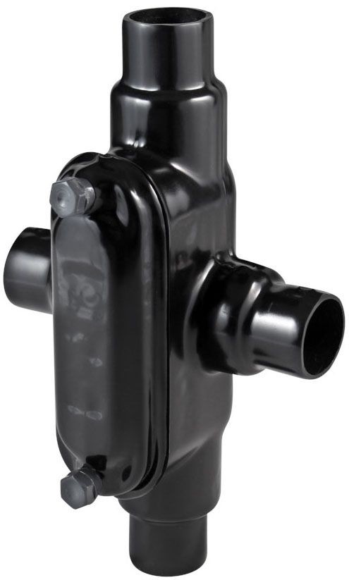 Calpipe PV1000X38, X38 1″PVC Coated Form 8 X Body, 1pc