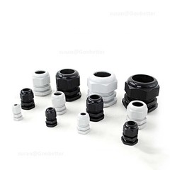 IP68 WATERPROOF BLACK CABLE GLAND COMPRESSION JUNCTION M8/10/12/14/16/18/20-114