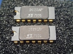 1 LOT ( 2 PCS) DG151AP INTEGRATED CIRCUIT NEW OLD STOCK NOS UNUSED