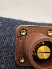 Hubbell Single Pole Receptacle, 400 Amp. 2 Hole, 600 Volts Series 16