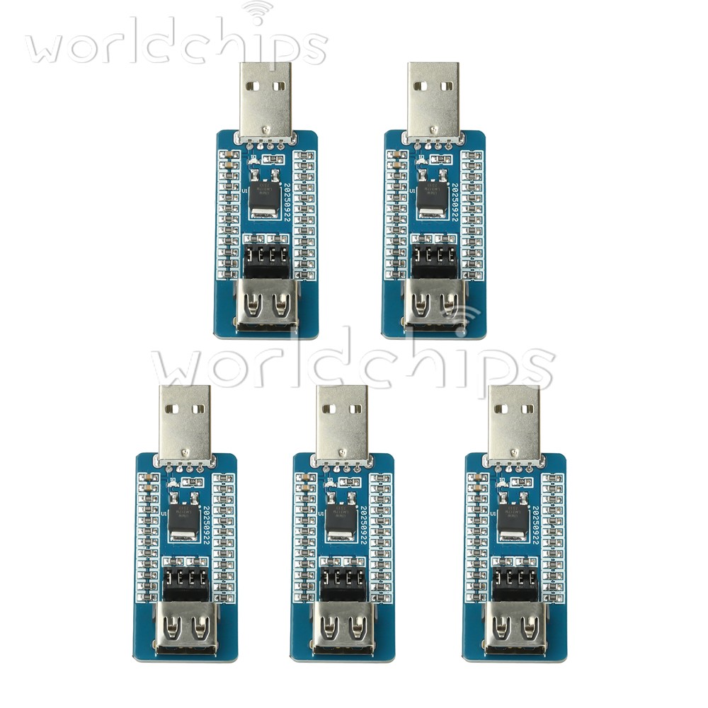 5pc USB A Power Bank Virtual Load Anti-Shutdown Module Switchable Output Current