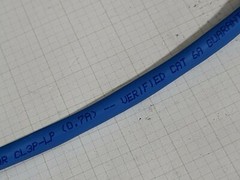 Belden 10GXS33 23/4P Small Diameter Bonded Pair 625MHz Cat6A Cable CMP Blue/50ft