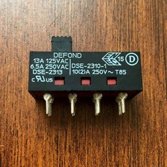2PCS 3 Positions Toggle Switches DSE-2310-1 10A 250V T85