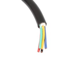 GX12 Joint Type 5 Pins Male Aviation Connector Electrical Cable 20cm