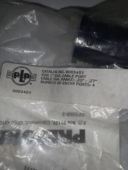 Preformed Line Products Lot Of Different size Grommets