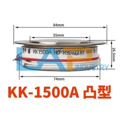 1PCS NEW FIT FOR KK1500A 2500V thyristor Convex surface