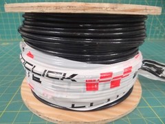 Encore Wire 118101001440 Super Slick 8-AWG THWN-2 Black Copper Strand 500-FT
