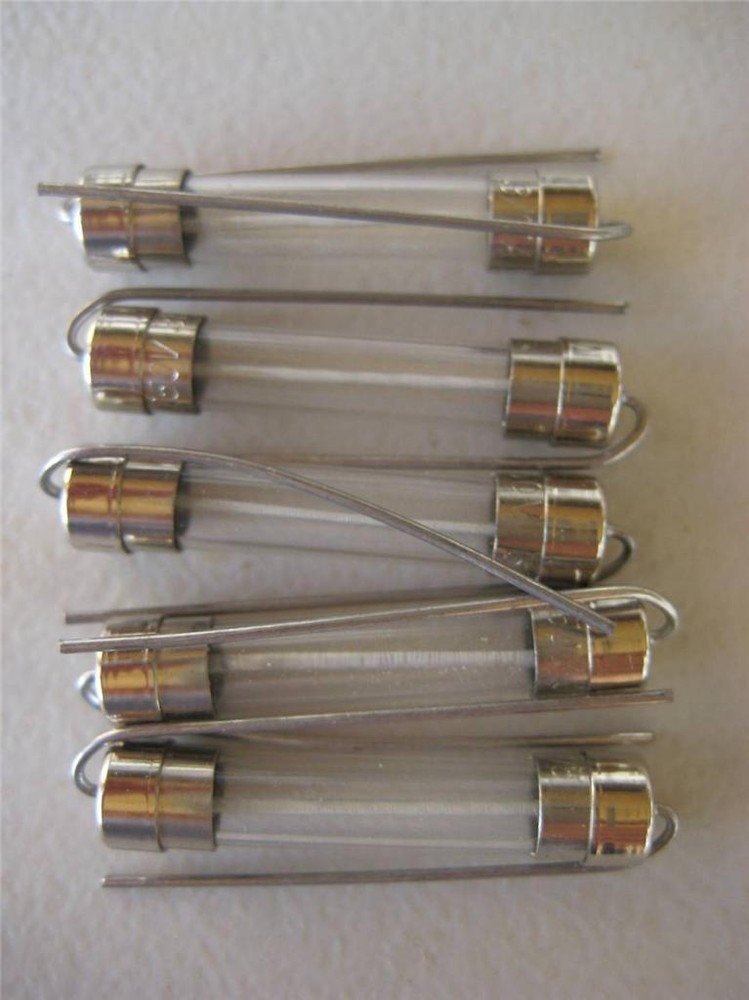 5X Littelfuse Fuse 315 3/8, 3/10 or 4/10 Amp PigTail Slow-Blow 250vac 3AG Delay