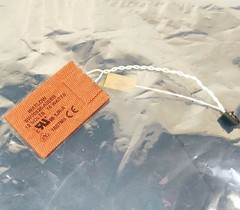 Watlow 15W 2×3″ Silicone Rubber Heater Pad 260°C 12VDC w Thermocouple LOT OF 26