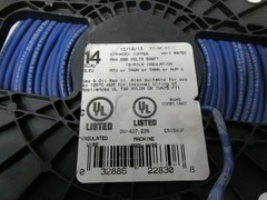 Southwire E51583F Blue Machine Tool Wire 14awg 500ft 600v-ac